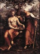 MELZI, Francesco Pomona and Vertumnus ty oil painting artist